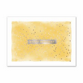 Watercolor Birthday Birthday Card - Silver Lined White Envelope